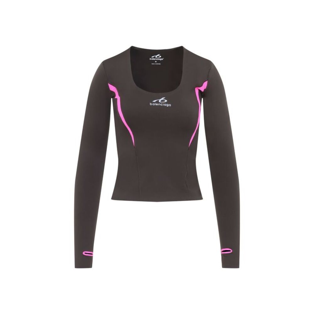 Balenciaga L/S Fitted Top Women